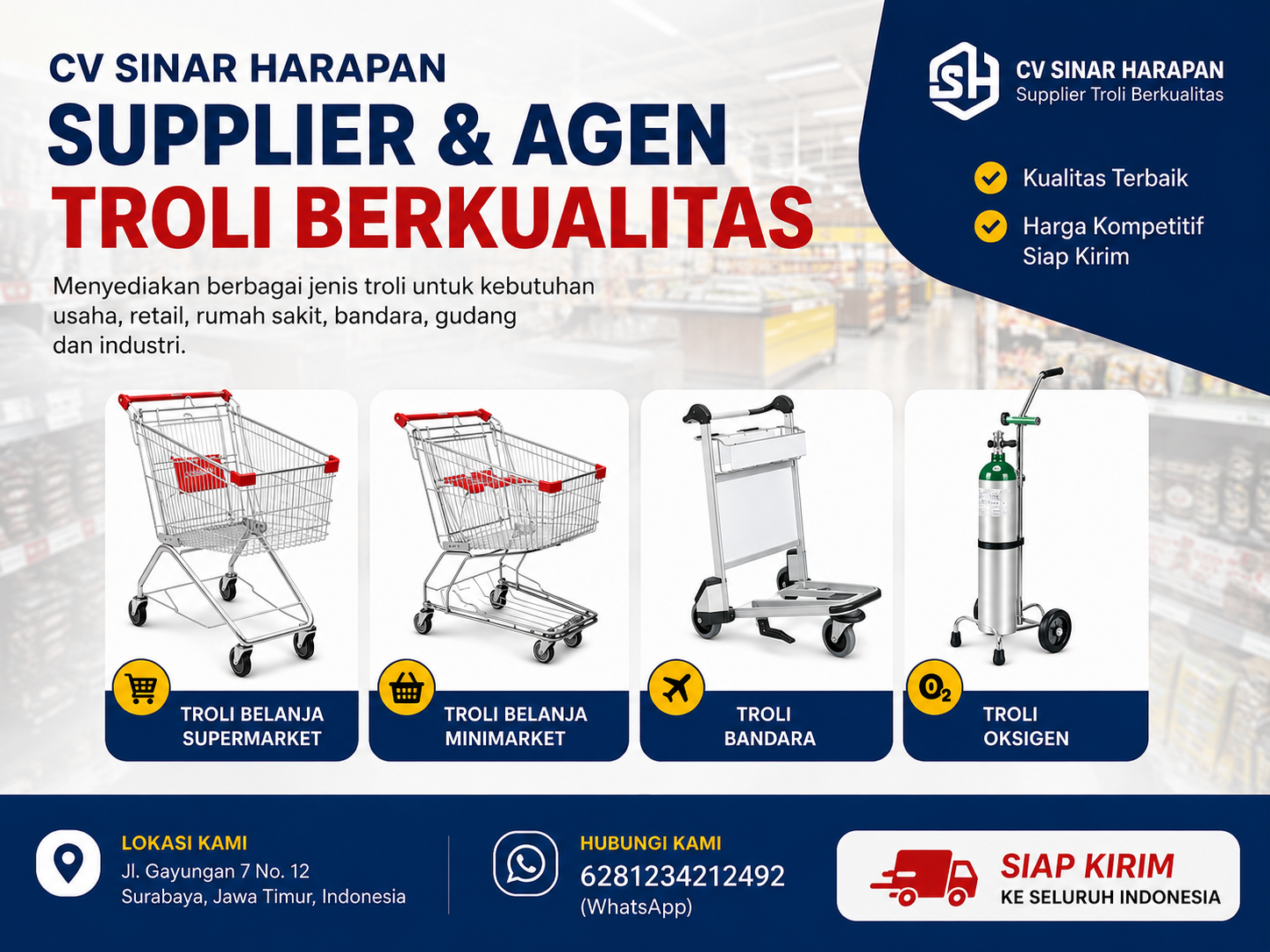 Hero Image Jual Troli Belanja